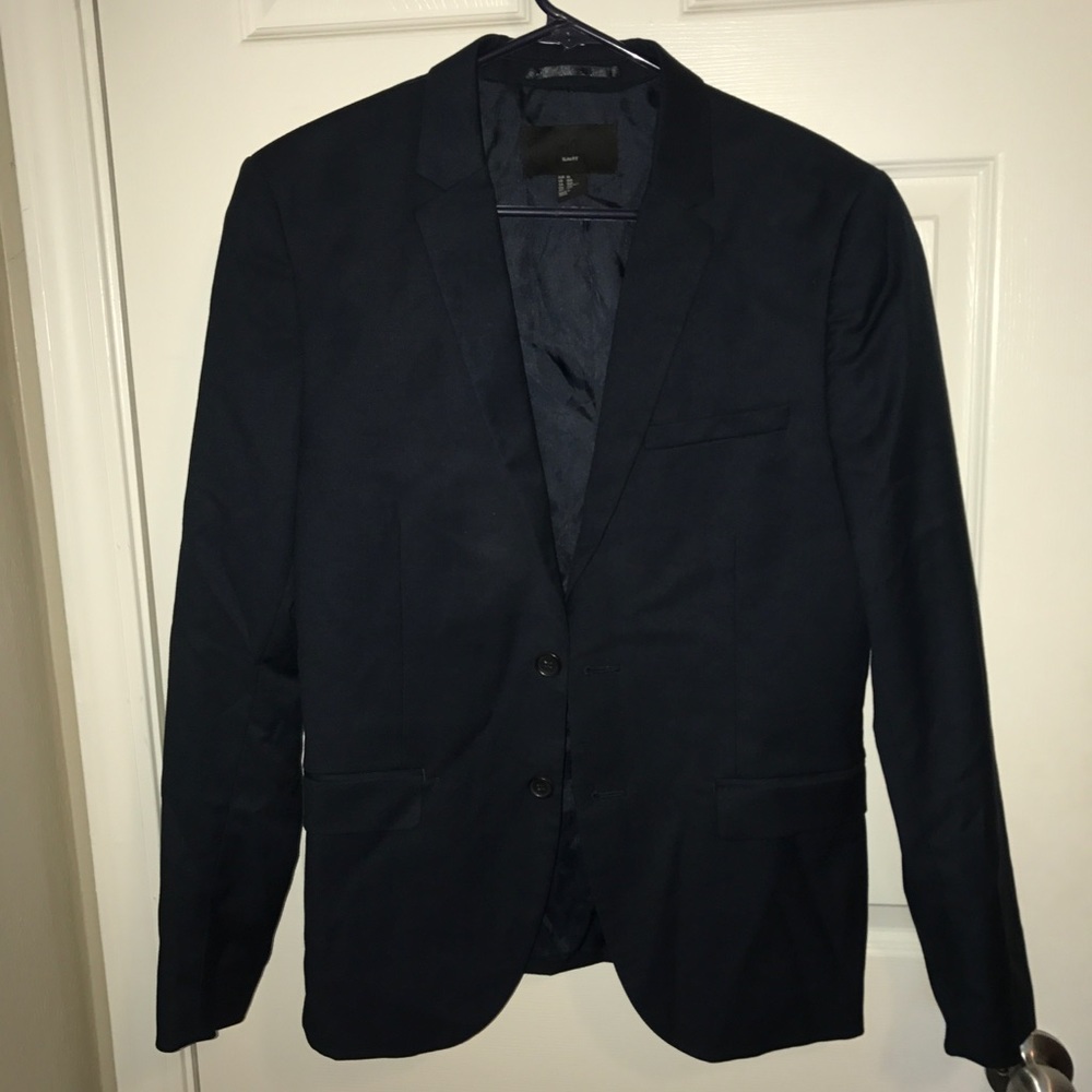 Navy Blue H&M Blazer